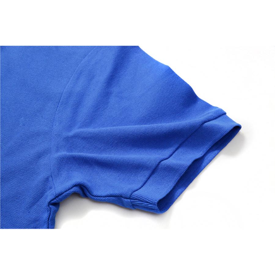 網眼素色POLO衫短袖