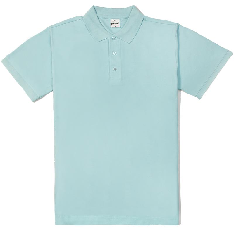 網眼素色POLO衫短袖