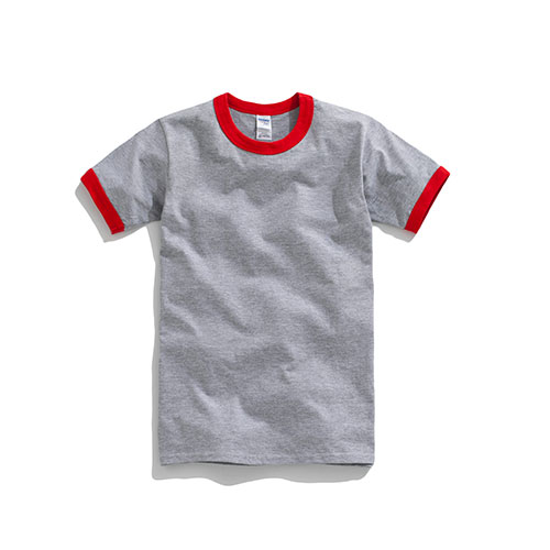 Gildan吉爾登純棉滾邊圓領短袖T恤